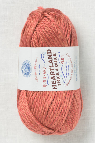 Lion Brand Heartland Thick & Quick 104V Fairmount
