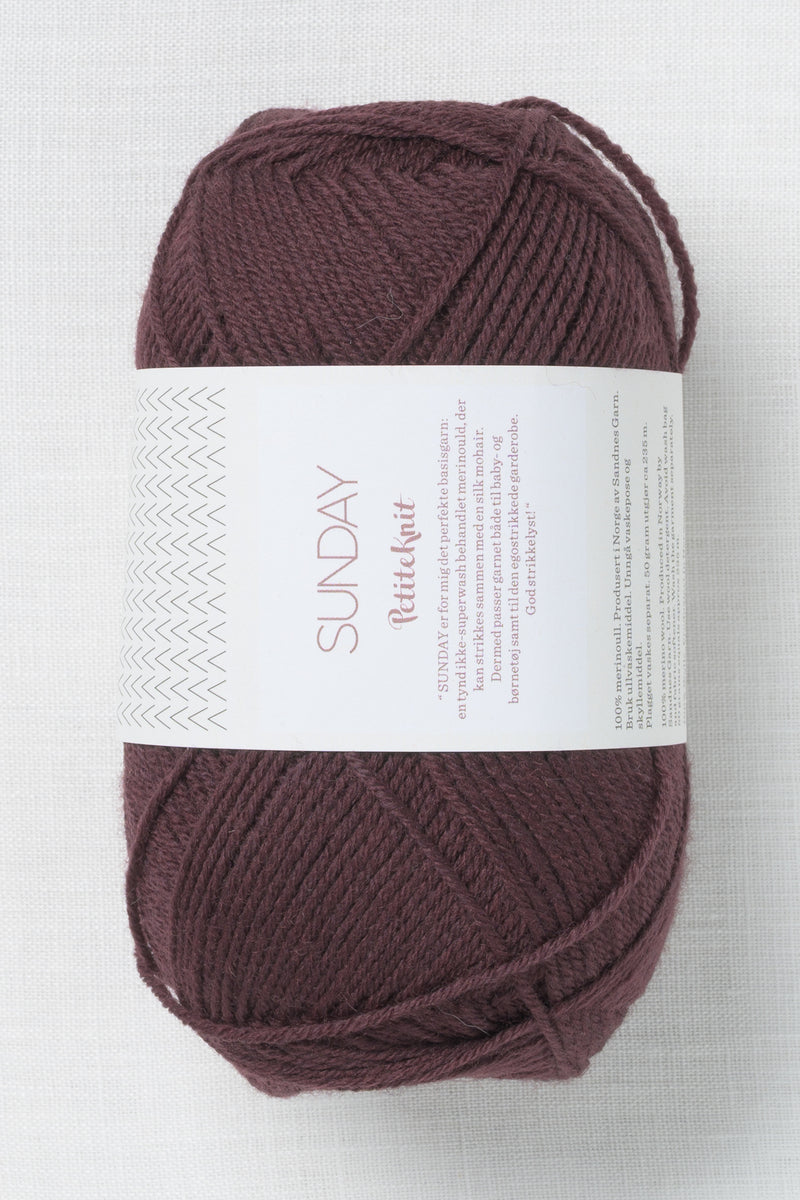 Sandnes Garn Sunday 4682 Velvet Fig (PetiteKnit Color Palette)