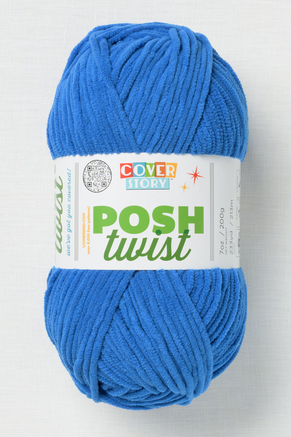 Lion Brand Cover Story Posh Twist 109AW Blueberry Jam