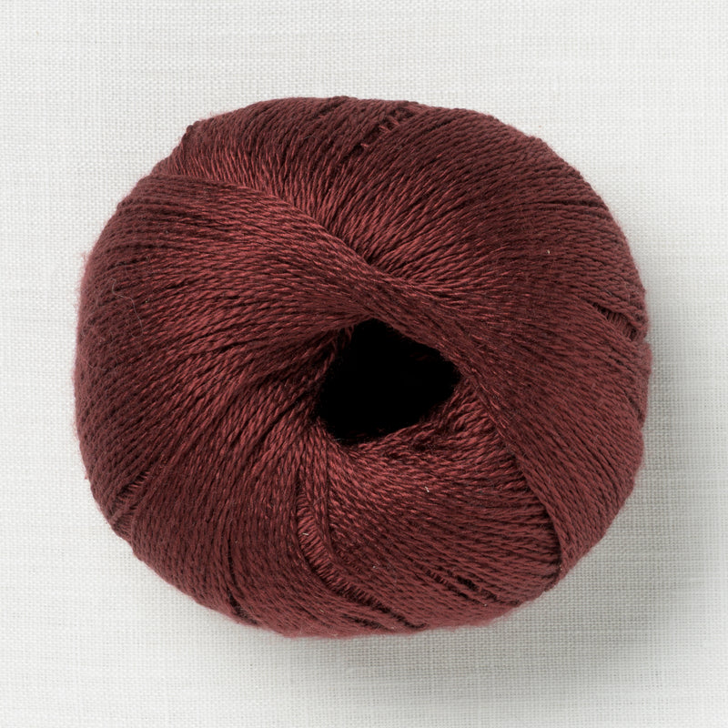 Isager Mulberry Silk Bordeaux