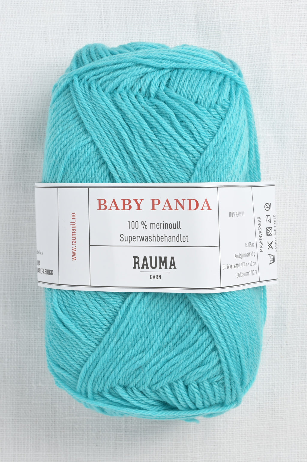 Rauma Baby Panda 93 Turquoise