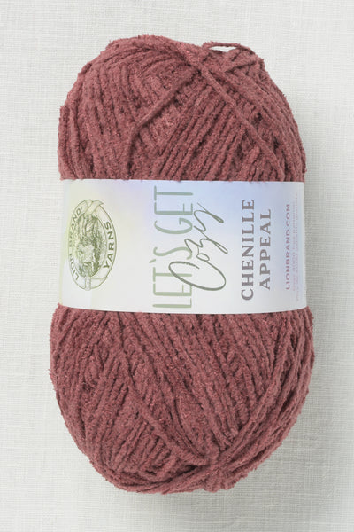 Lion Brand Chenille Appeal 140R Rose Taupe