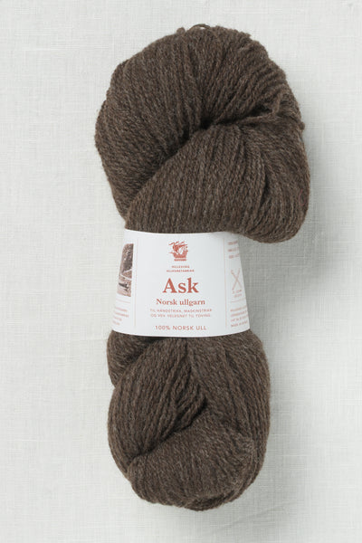 Hillesvåg Ask 6148 Heathered Dark Brown
