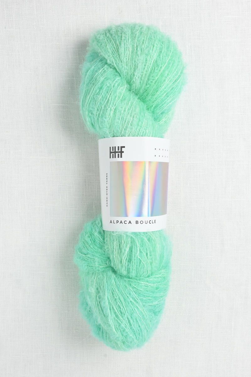 Hedgehog Fibres Alpaca Boucle Skinny Dip