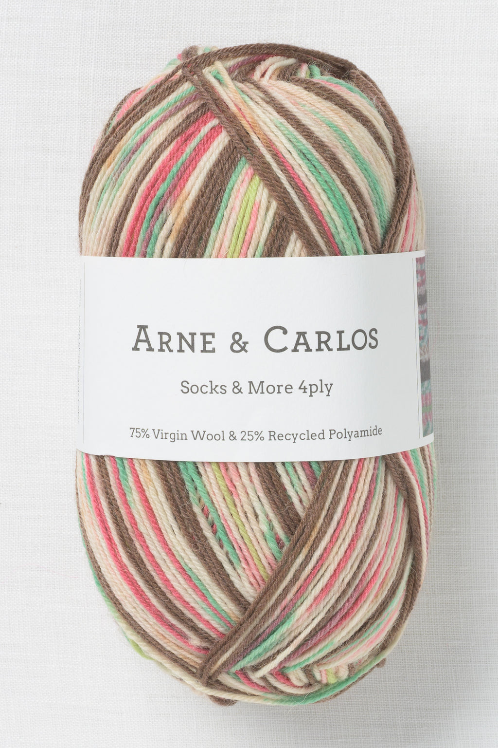 Arne & Carlos Socks & More 4ply Worn Floorboards Color