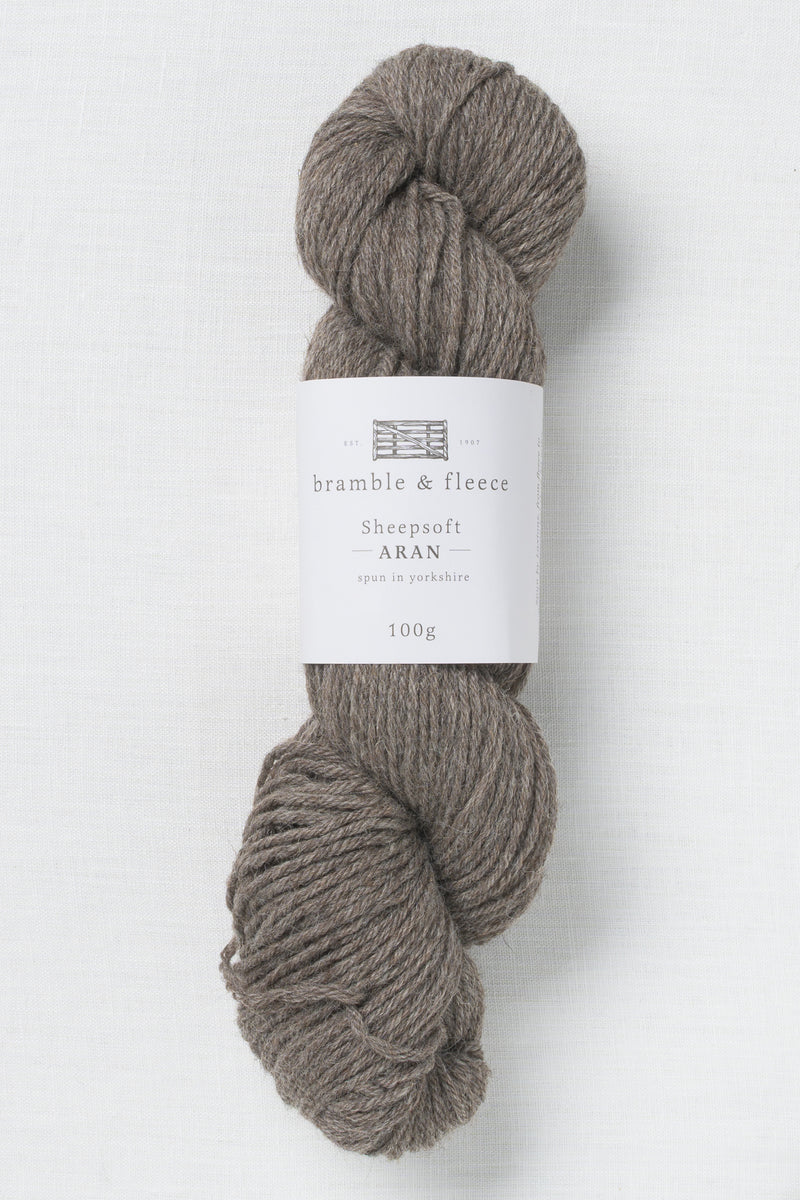 Bramble & Fleece Sheepsoft Aran 344 Dentdale (Undyed)