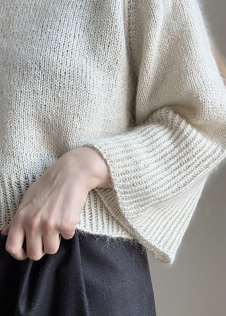 lyra blouse by aegyoknit, by Karoline Skovgaard Bentsen