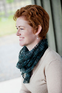 Kelly's Frothy Scarf & Wrap by Churchmouse Yarns and Teas