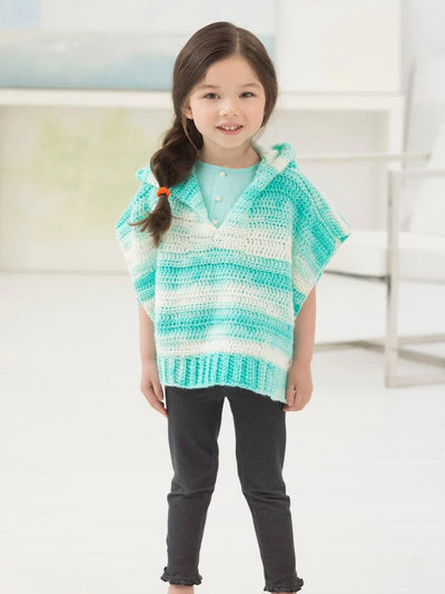 Easy Layering Poncho (Crochet) by Lion Brand Yarn