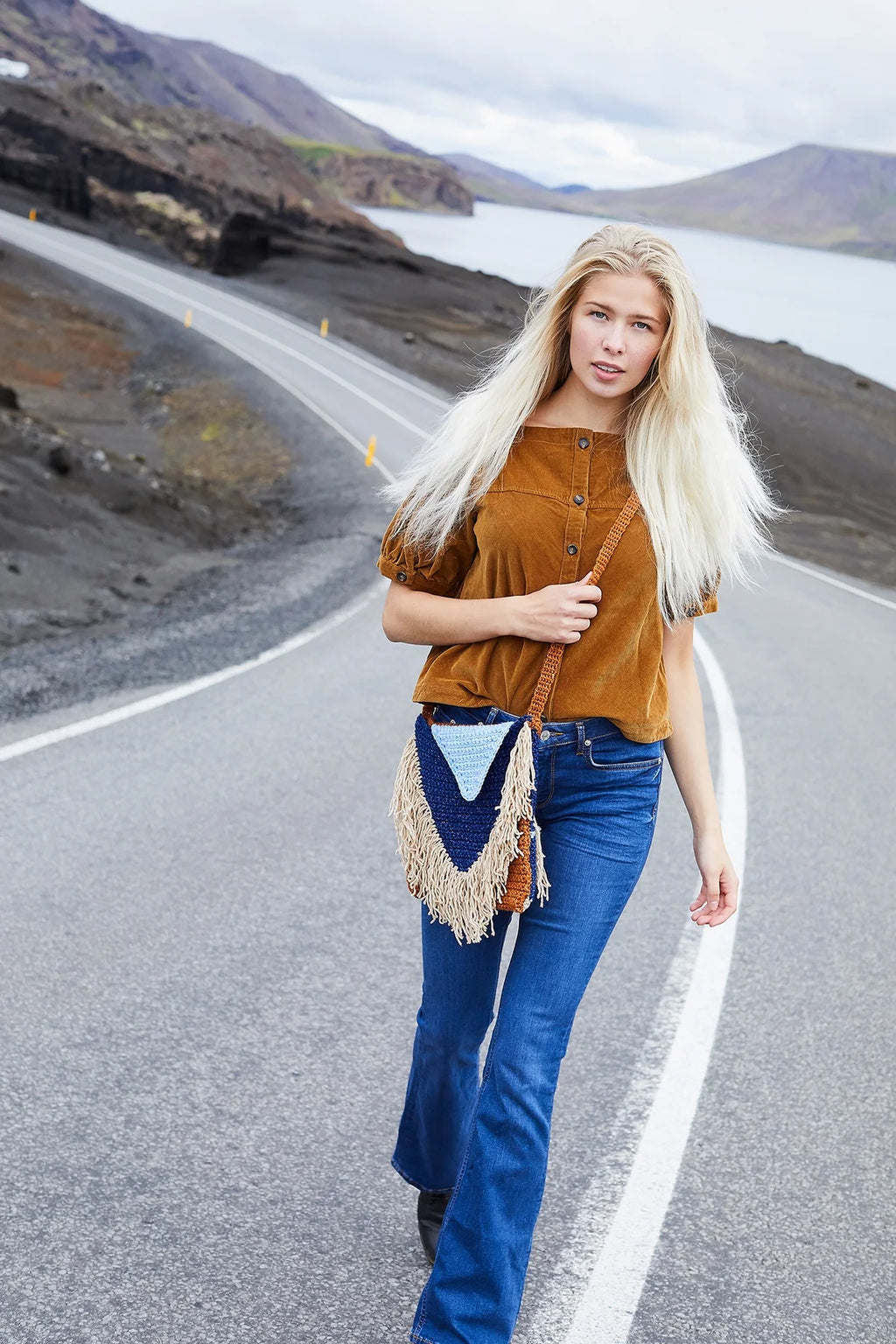 Hadar's Bag (Crochet) by Lion Brand Yarn