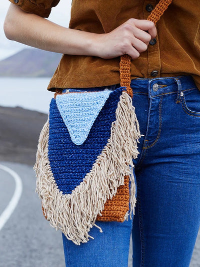 Hadar's Bag (Crochet) by Lion Brand Yarn