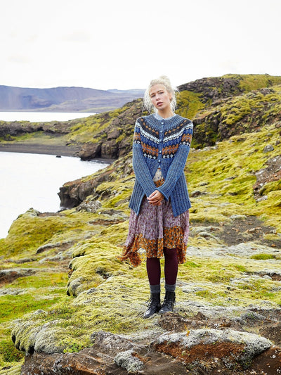 Petrine Cardigan (Knit) by Lion Brand Yarn
