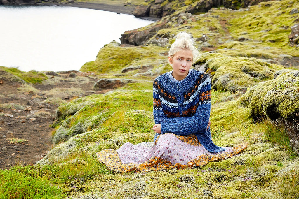 Petrine Cardigan (Knit) by Lion Brand Yarn
