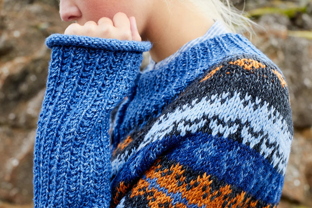 Petrine Cardigan (Knit) by Lion Brand Yarn