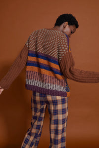 Multi Media Cardigan (Knit) by Lion Brand Yarn