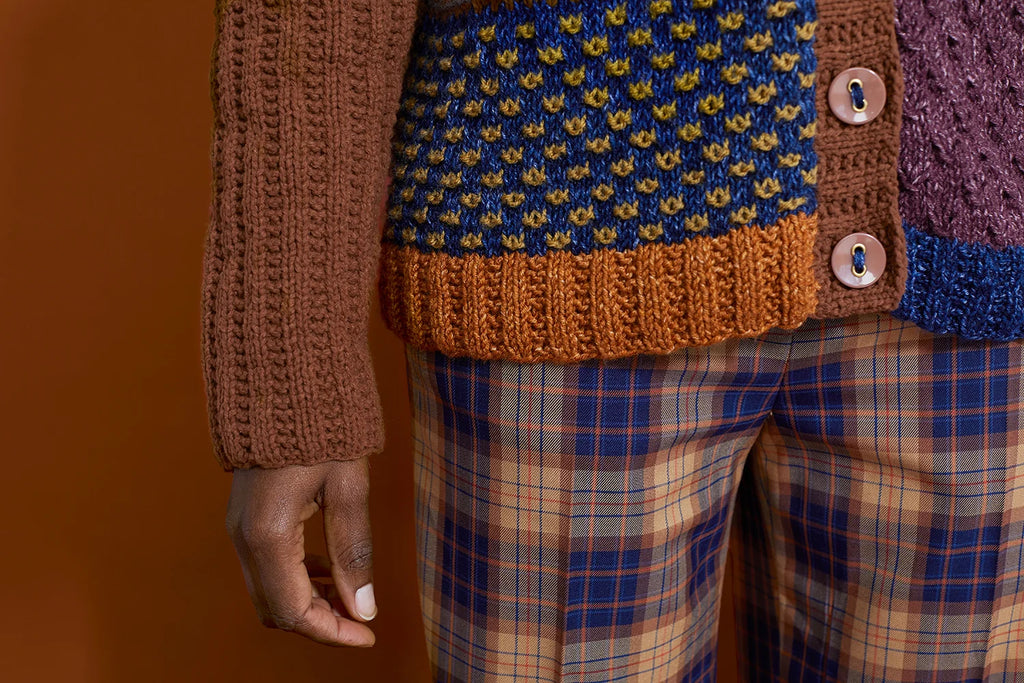 Multi Media Cardigan (Knit) by Lion Brand Yarn