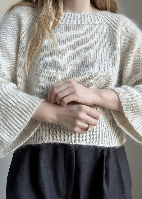 lyra blouse by aegyoknit, by Karoline Skovgaard Bentsen