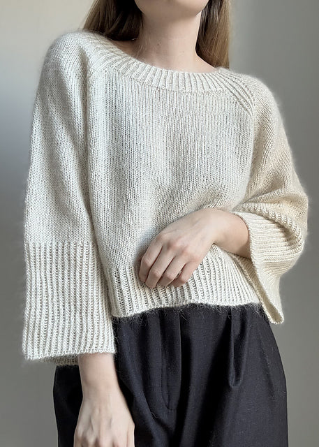 lyra blouse by aegyoknit, by Karoline Skovgaard Bentsen