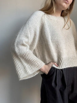 lyra blouse by aegyoknit, by Karoline Skovgaard Bentsen