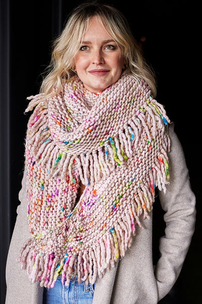 Puffball Wrap by Beata Jezek