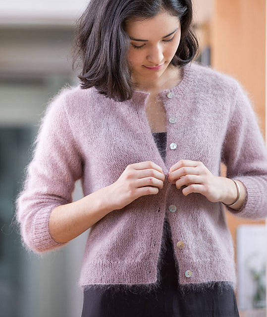 Quintessential Cardigan by Churchmouse Yarns and Teas