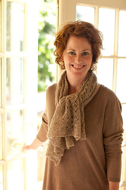 Smocked Lace Wrap & Shrug by Churchmouse Yarns and Teas