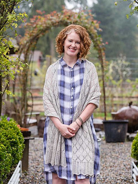 Tea Leaf Lace Scarf & Shawl by Churchmouse Yarns and Teas