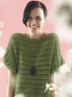 Drop Stitch Top by Patons