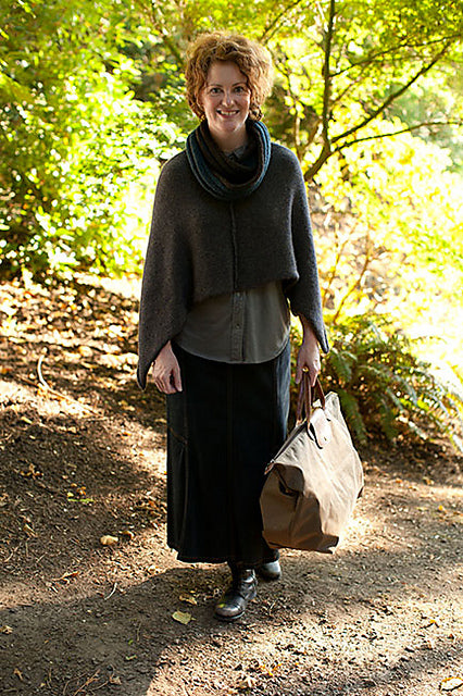 Welted Cowl & Infinity Loop by Churchmouse Yarns and Teas