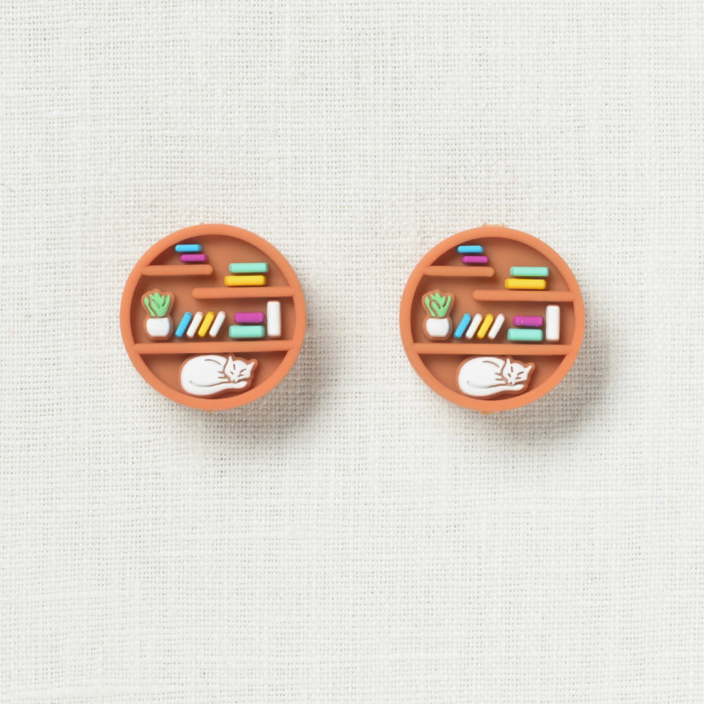 Fox & Pine Stitch Stoppers Cats + Books