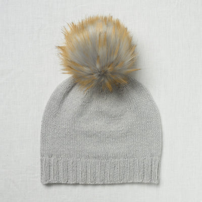 Lovafur Luxe Faux Fur Pom Cornflower Raccoon