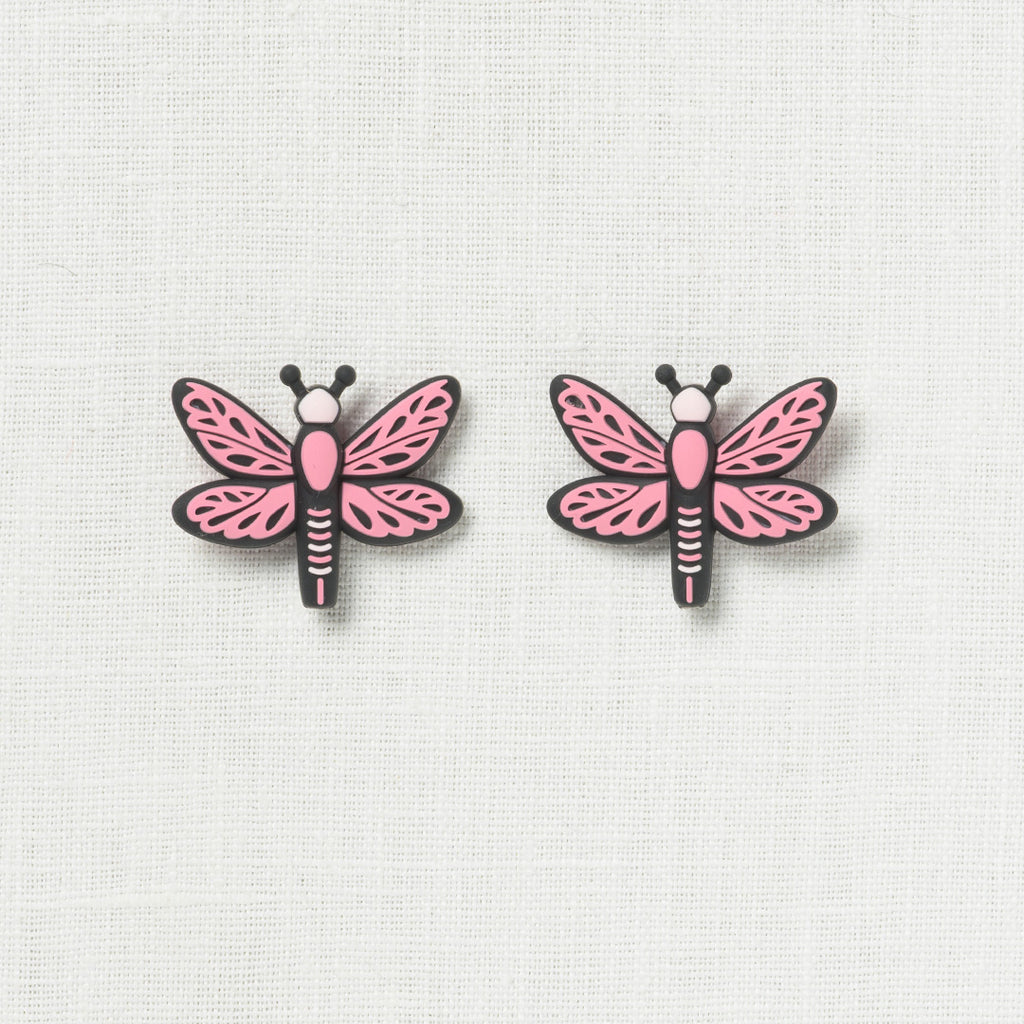 Fox & Pine Stitch Stoppers Pink Dragonfly