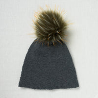 Lovafur Luxe Faux Fur Pom Seaweed Raccoon
