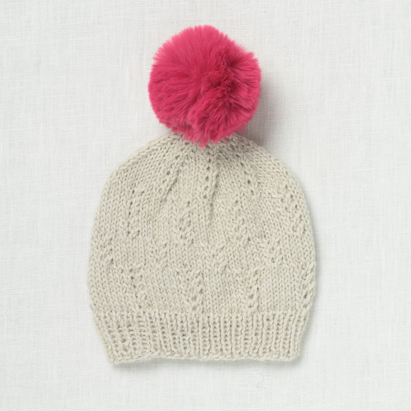 Lovafur Luxe Faux Fur Baby Pom Fuchsia Rex