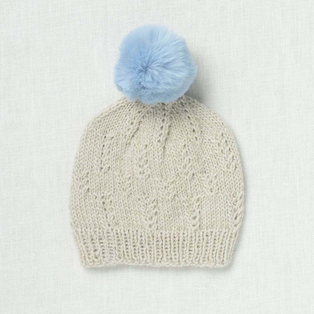 Lovafur Luxe Faux Fur Baby Pom Blue Bell Rex