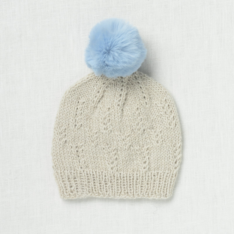 Lovafur Luxe Faux Fur Baby Pom Blue Bell Rex
