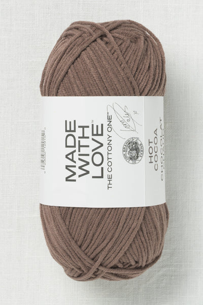 Lion Brand Made With Love The Cottony One 126BB Hot Cocoa