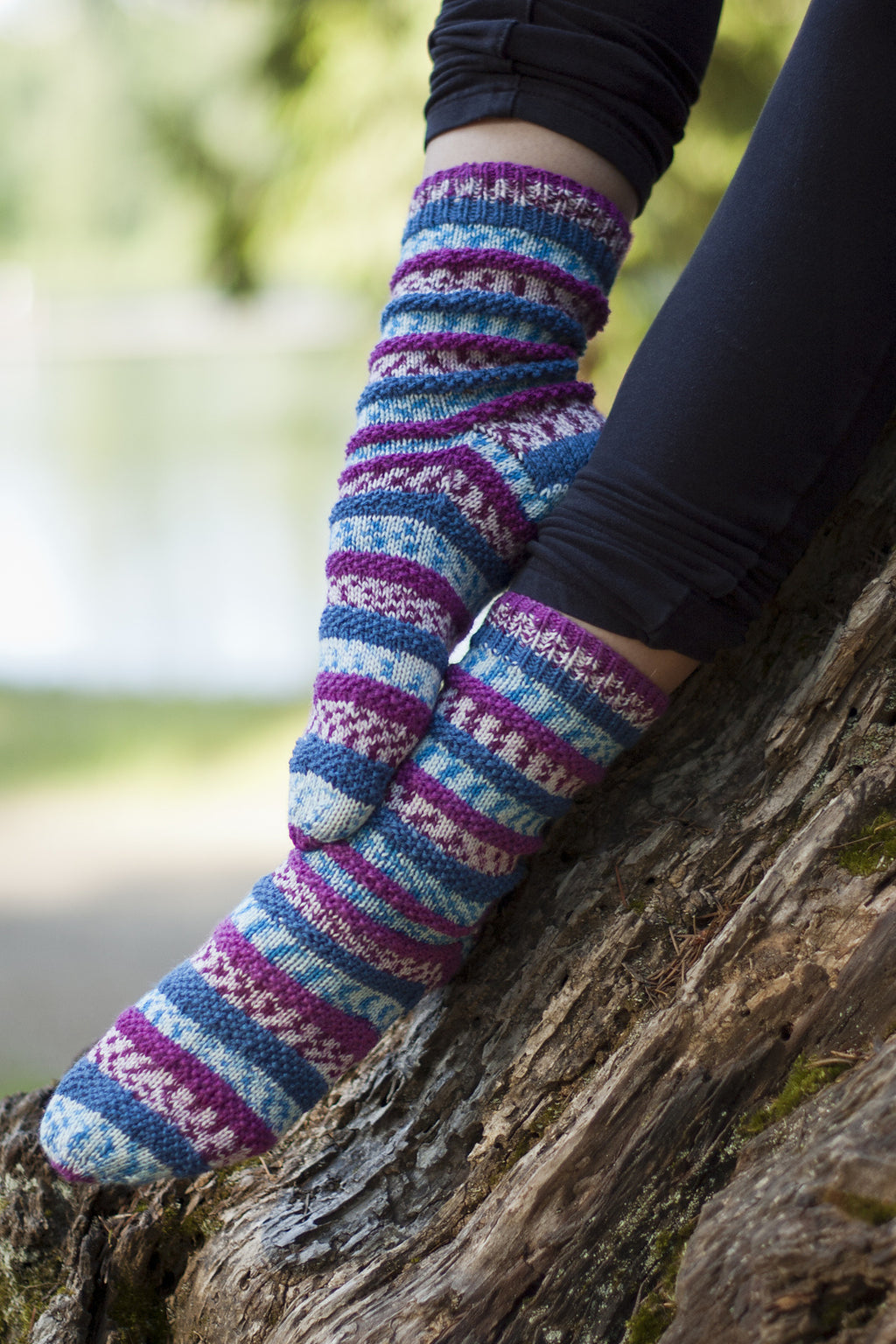 Popp’in Prints Socks