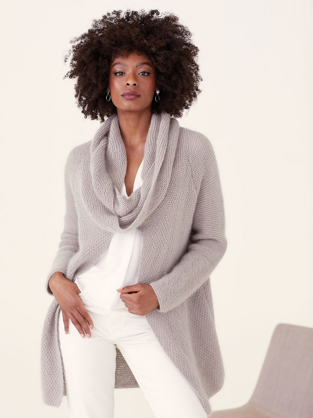 007 Cowl Cardigan