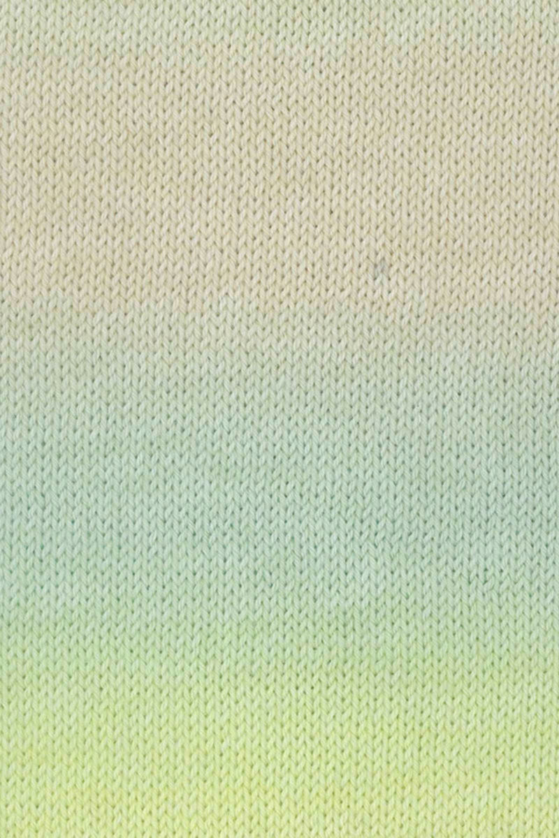Lang Yarns Merino 200 Bebe Color 416 Yellow Green Fade swatch