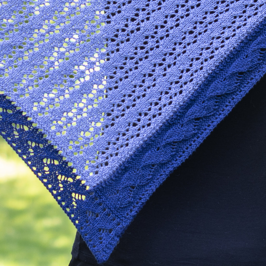 Hampton Blues Shawl