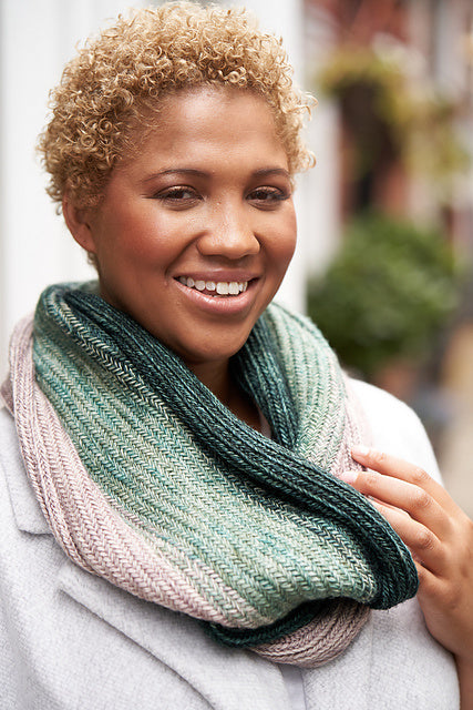Alisa Cowl by Malabrigo Design