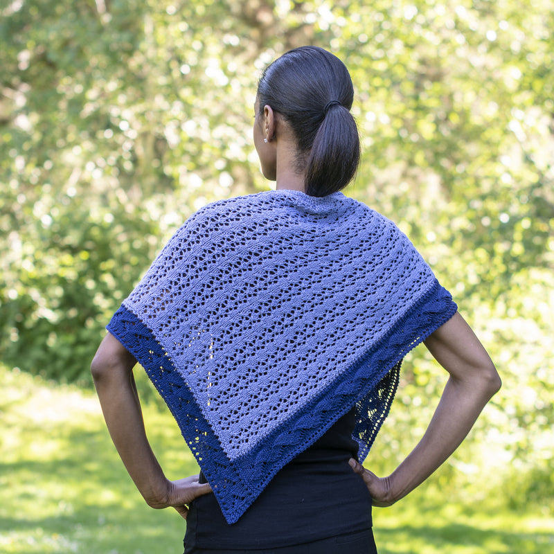 Hampton Blues Shawl