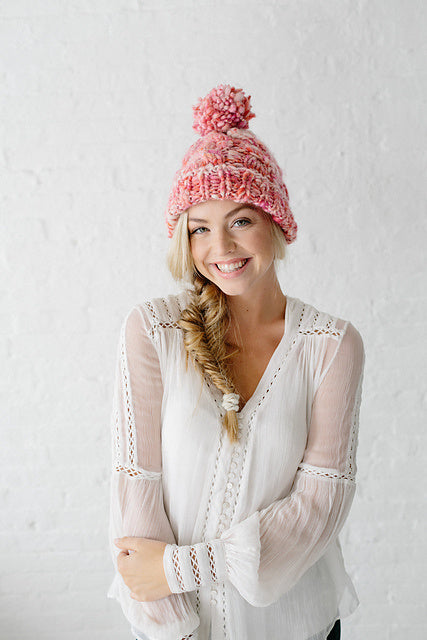 Snow Bunny Cable Beanie