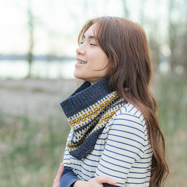First Colorwork Cowl