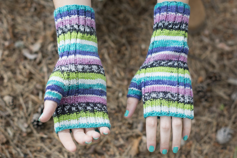 Bristlecone Fingerless Mitts