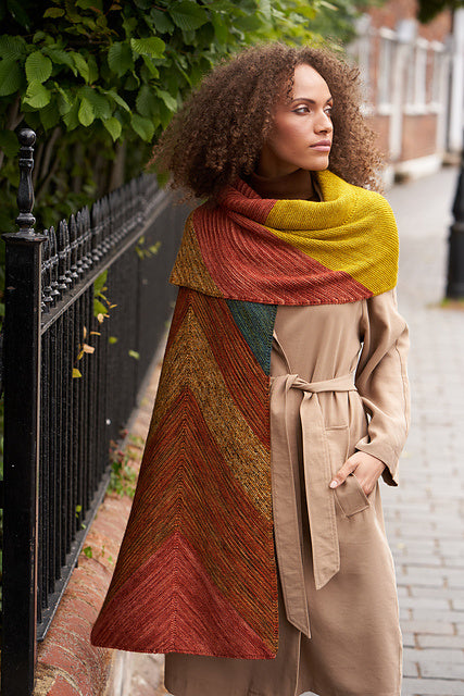 Rumi Wrap by Malabrigo Design