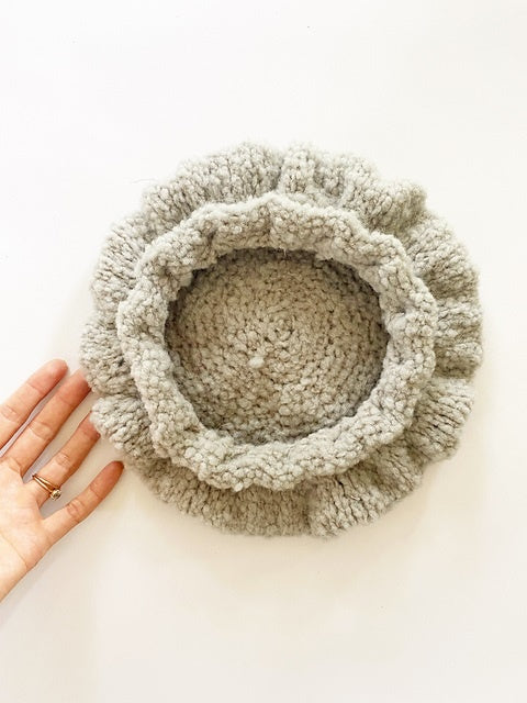 Le Slouch Cable Beret & Scarf