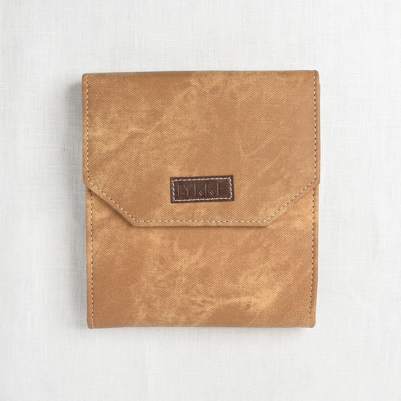 Lykke Umber 6" Crochet Hook Set, Umber Denim Case
