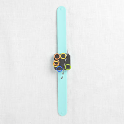 Cocoknits Maker's Keep, Magnetic Knitter's Bracelet, Duck Egg
